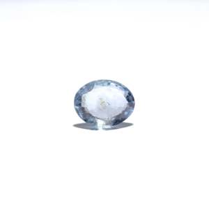 Loose 4.35 Carat Sky Blue Sapphire Gemstone Brilliant Cut for Fine Jewelry - Product Image 2