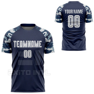 Jersey Deportivo Transpirable de Manga Corta con Impresión por Transferencia de Calor OEM, Ropa Deportiva Ligera de Alta Calidad con Diseño Personalizado - Product Image 5