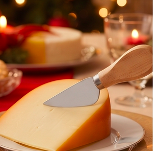 Wooden Handle Premium Quality Cheese Knife Mini Steel Flatware Stylish Design Attractive Cheese Knives <b>For</b> Wedding Use And Hotel - Product Image 6