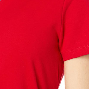 Camiseta de Golf de Verano 2026 para Mujer, Tejida, de Manga Corta, Transpirable, de Algodón, Anti-Pilling, con Logotipo Personalizado - Product Image 4