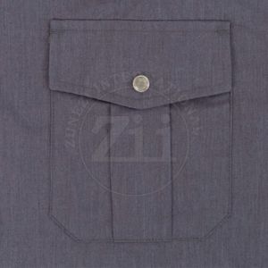 Camisas de Trabajo de Seguridad para Soldadura, Resistentes al Fuego, FRC, Manga Corta, Algodón, NFPA2112 CAT2, Protección Contra Vapores, 300-500 °C - Product Image 4