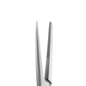 Pinces hémostatiques de précision à verrouillage, en acier inoxydable argenté, droites - Product Image 6