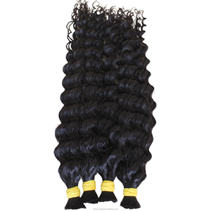 Achetez des lots de cheveux humains vierges vietnamiens 100% naturels, ondulés profonds, à trame unique, lot de 9 pièces, vente en gros, livraison garantie d'authenticité, pour des économies considérables. - Product Image 2
