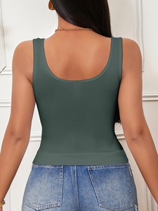 Soutien-gorge de sport court pour femme, doux et confortable, pour le yoga, le fitness, l'entraînement et la course, vêtements de sport, logo personnalisé, marque privée, vente en gros - Product Image 2