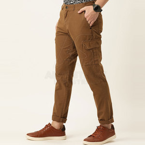 Quick Drying High Quality Casual Canvas Men Cargo Pants with Custom Design Breathable & Eco-Friendly for Fitness Sports - Product Image 3