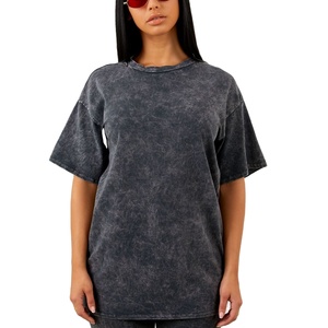 Camiseta de talla grande con estampado de dibujos animados para mujer, ropa de calle de verano, informal, holgada, cuello redondo, manga corta, proveedor de BD - Product Image 1