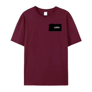 Customize Your Logo <b>Men</b> T-Shirt Quick Dry O-Neck Short Sleeve Blank OEM Wholesale Supplier - Product Image 2