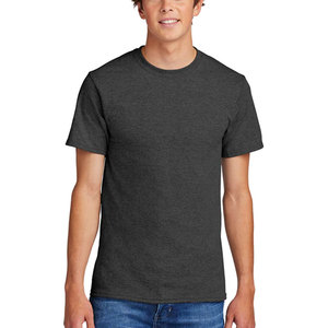 T-shirts d'été pour hommes à manches courtes, col rond, 100 % coton doux, qualité supérieure, logo imprimé, tricot anti-boulochage, coupe ample - Product Image 4