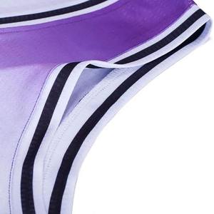Custom Basketball Uniform Design Men's Teamwear Jersey Shorts Set Tackle <b>Twill</b> Embroidery Breathable Quick Dry Mesh Wholesale - Product Image 5