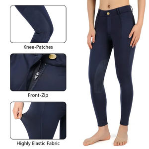 Culottes d'équitation personnalisées OEM/ODM avec grip en silicone intégral, vente en gros, marque privée, haute qualité - Product Image 2