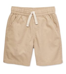 กางเกงขาสั้นเด็กชายผ้าทวิลล์ 100% คอตตอน คุณภาพสูง ระบายอากาศได้ดี สวมใส่สบาย เหมาะสำหรับฤดูร้อน สไตล์สตรีทแวร์  รับสกรีนโลโก้ - Product Image 1