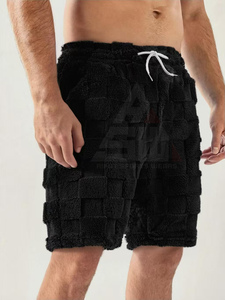 <b>Men</b> Hawaiian Beach Shorts Drawstring Knee Knitted Bermuda Quick Dry Colorful Print Canvas Swim <b>Trunks</b> Casual Summer Holiday - Product Image 4