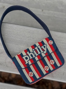 Handmade Game Day <b>Purse</b> Trendy Sports Fan Handbag Custom <b>Green</b> Checkered Football Beaded Shoulder Bag for Women and Girls 2026 - Product Image 4