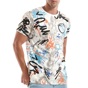 100% Polyester Sports Custom Quick Dry T-shirt Men Custom Print Tee Shirt Breathable Sublimation T-Shirts For Men's Wear - Product Image 4