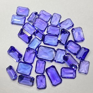 Tanzanita Azul Violeta Corte Esmeralda, Gema Suelta de Alta Calidad, Tanzanita Natural para Joyería al por Mayor - Product Image 5