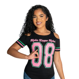 Camiseta de Lujo para Mujer con Hombros Descubiertos y Estampado, de Algodón Suave con Manga Recortada, Blusa Casual de Moda para Uso Diario - Product Image 6