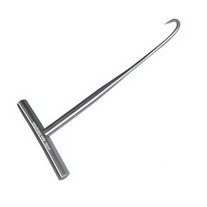 Crochet à os 8 pouces à pointe acérée de 20 mm, manche en T, instrument chirurgical orthopédique en acier inoxydable allemand, certifié CE, réutilisable - Product Image 4