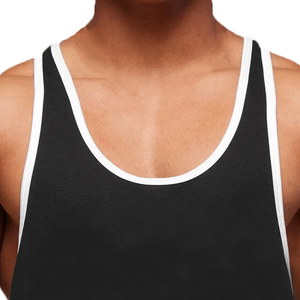 <b>Men's</b> Pure Cotton Solid Color tank for Summer Elderly Sleeveless Casual Sports <b>Men</b> <b>Singlet</b> - Product Image 4