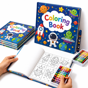 High Quality Children's Custom <b>Coloring</b> <b>Book</b> Printing Services for Personalized Kids <b>Coloring</b> <b>Books</b> Educational Learning - Product Image 1