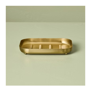 Jabonera de latón de alta calidad a precio económico, excelente jabonera de latón para baño y cocina. - Product Image 1