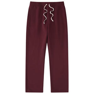Pantalones de algodón personalizados para hombre, pantalones de sarga premium con pliegues frontales, corte de pierna ancha y estilo contemporáneo de alta gama. - Product Image 1