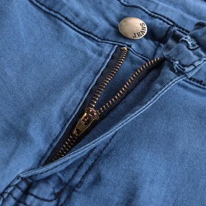 Jean en denim premium pour homme, coupe droite classique, en coton extensible, décontracté, mode, pour tous les jours, confortable, durable, cinq poches - Product Image 6