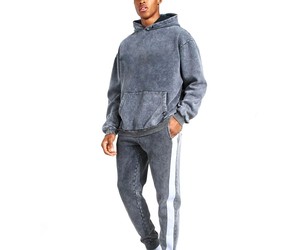 Wholesale Best Quality Winter Hooded Men Casual Printed Eco-Friendly Breathable <b>Tracksuit</b> Sets Polyester/Cotton Solid Custom - Product Image 1