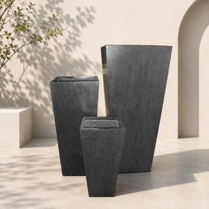 Pot de fleurs en fibre de verre personnalisé, décoration de jardin moderne pour l'extérieur, conteneur à fleurs en FRP imperméable, fabricant, différentes couleurs - Product Image 1