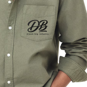 Chemise Oxford Coupe Classique Boutonnée Décontractée et Professionnelle en Mélange de Coton Respirant Personnalisable OEM ODM Marque Privée - Product Image 6