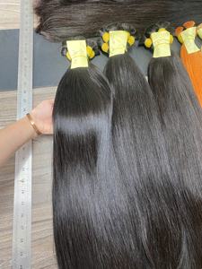 Extensiones de cabello vietnamita 100% de alta calidad 2025, virgen, 100 gramos por paquete, cabello trenzado rizado natural - Product Image 3