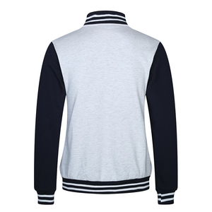 Chaqueta Varsity de Lana para Hombre, Estilo Urbano, Superventas, Cuello Alto, Ligera, Resistente al Viento, Transpirable y de Secado Rápido - Product Image 3