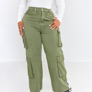Pantalones Cargo Cómodos para Mujer, Transpirables, de Secado Rápido, Diseño Personalizado, Múltiples Bolsillos, Pantalones Cargo Casuales, Pantalones Jogger - Product Image 6