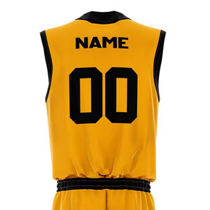 Dernier design d'uniforme de basket-ball unisexe à manches courtes avec impression de logo personnalisé, séchage rapide, vêtements de sport de haute qualité, couleur personnalisée - Product Image 6