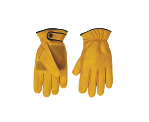 EN420 Certified Leather Driver Safety Gloves Elastic Wristlet Durable Abrasion Resistant <b>Fire</b> Proof Anti-Impact Level 1 Water - Product Image 5