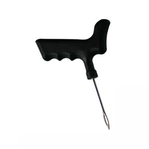 Herramientas de reparación de neumáticos Herramienta tipo ojo cerrado con mango en L con mango negro - Product Image 1