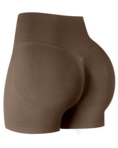 High Waisted Workout Gym Shorts For Women Biker Shorts Tummy Control Butt Lifting Running Sports Yoga <b>Booty</b> Scrunch Butt Shorts - Product Image 1
