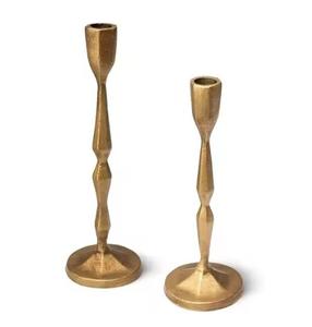 <b>Matte</b> Candlestick Holders Solid Metal Candle Holders Set Decorative Candle Stand for Weddings & Events <b>Table</b> Decoration - Product Image 6
