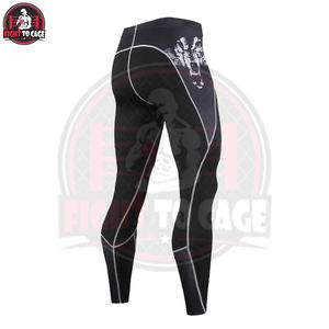 Conjunto Deportivo de Secado Rápido para Hombre, Spandex/Nylon, para Running, Entrenamiento, Compresión, Camiseta de Manga Larga y Leggings - Product Image 5