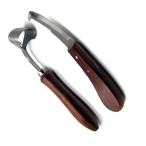 Cuchillo de Herrador de Doble Filo para Pezuñas de Caballo y Cuchillo Suizo, Juego de 2 Instrumentos de Herrador de Primera Calidad, Gran Venta - Product Image 1