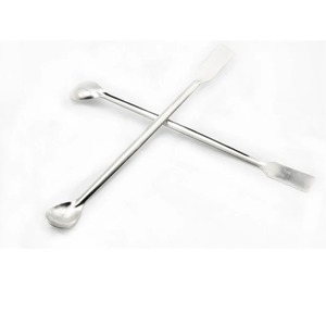 Cuchara de Muestreo Bafa de 20 cm, Espátula de Acero Inoxidable, Herramienta de Laboratorio, Grado Reactivo, Experimentos Científicos, Certificación CE Industrial Clase II - Product Image 6