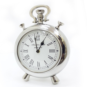 Stainless Steel Fancy Latest Glossy Color Table Decoration Serving for Study Room Designing <b>Clock</b> Fancy Metal Table <b>Clock</b> - Product Image 3