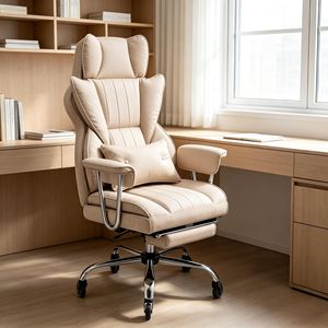 Sedia da Ufficio Contemporanea e Confortevole, Regolabile con Funzione Massaggio, in Alluminio e Rete per Dirigenti - Product Image 4