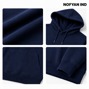 Sweat-shirts unisexes coupe classique streetwear à manches longues, chauds pour l'hiver, décontractés, écologiques, respirants, séchage rapide, 100% coton - Product Image 4