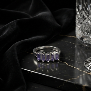 Anillo de Linaje de Lavanda DIVYORO - Product Image 3