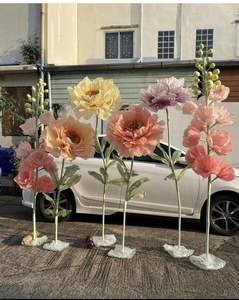 Flores Artificiales LANJO Hechas a Mano con Efecto de Floresación Automática, Flor Gigante con Degradado de Color y Tallo Flexible para Bodas, Día de la Madre, Fiestas y Fotografía - Product Image 2