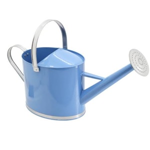 HOFZ Modern Style Superior Quality 1.5L Eco-Friendly Metal Watering Can Blue Finish Home & Outdoor <b>Garden</b> Use - Product Image 4