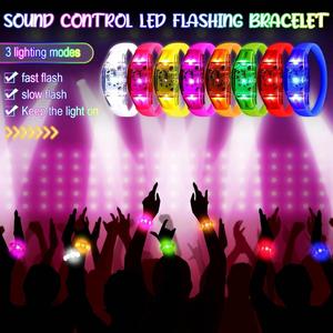 Pulsera Luminosa LED para Actividades al Aire Libre, Pulsera Luminosa Interactiva con Control Central para Conciertos, con Logotipo Personalizado - Product Image 5
