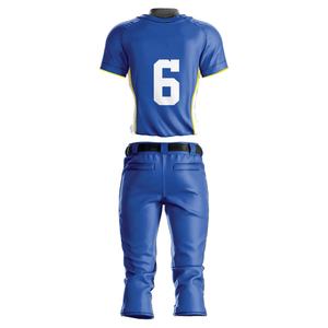 Ensemble uniforme de baseball sublimé respirant grande taille couleurs personnalisables avec boutons intégraux 100 % polyester (maillot et pantalon) – Meilleures ventes - Product Image 5