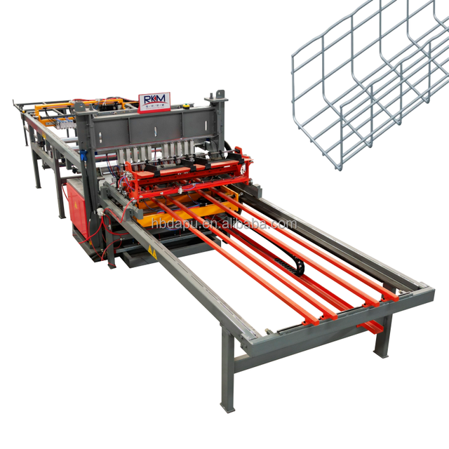Fully Automatic Cable Tray Wire Mesh Welding Machine  PLC Control
