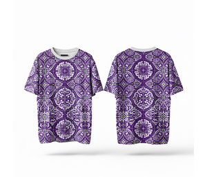 เสื้อยืดแฟชั่นพิมพ์ลายเต็มตัวสำหรับใส่ลำลอง |   ผู้จัดจำหน่ายเสื้อผ้าออกกำลังกายแบบซับลิเมชั่น |   ไซส์ผู้ชาย ผู้หญิง และเยาวชน |   น้ำหนักเบา รวดเร็ว - Product Image 6